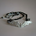 Bat Bling Deluxe Tumbler Charm Necklace