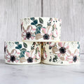 CREAM PINK POPPIES  Boot