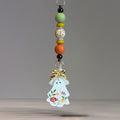 Floral Ghost Deluxe Bar Charm - Tumbler Handle Charm