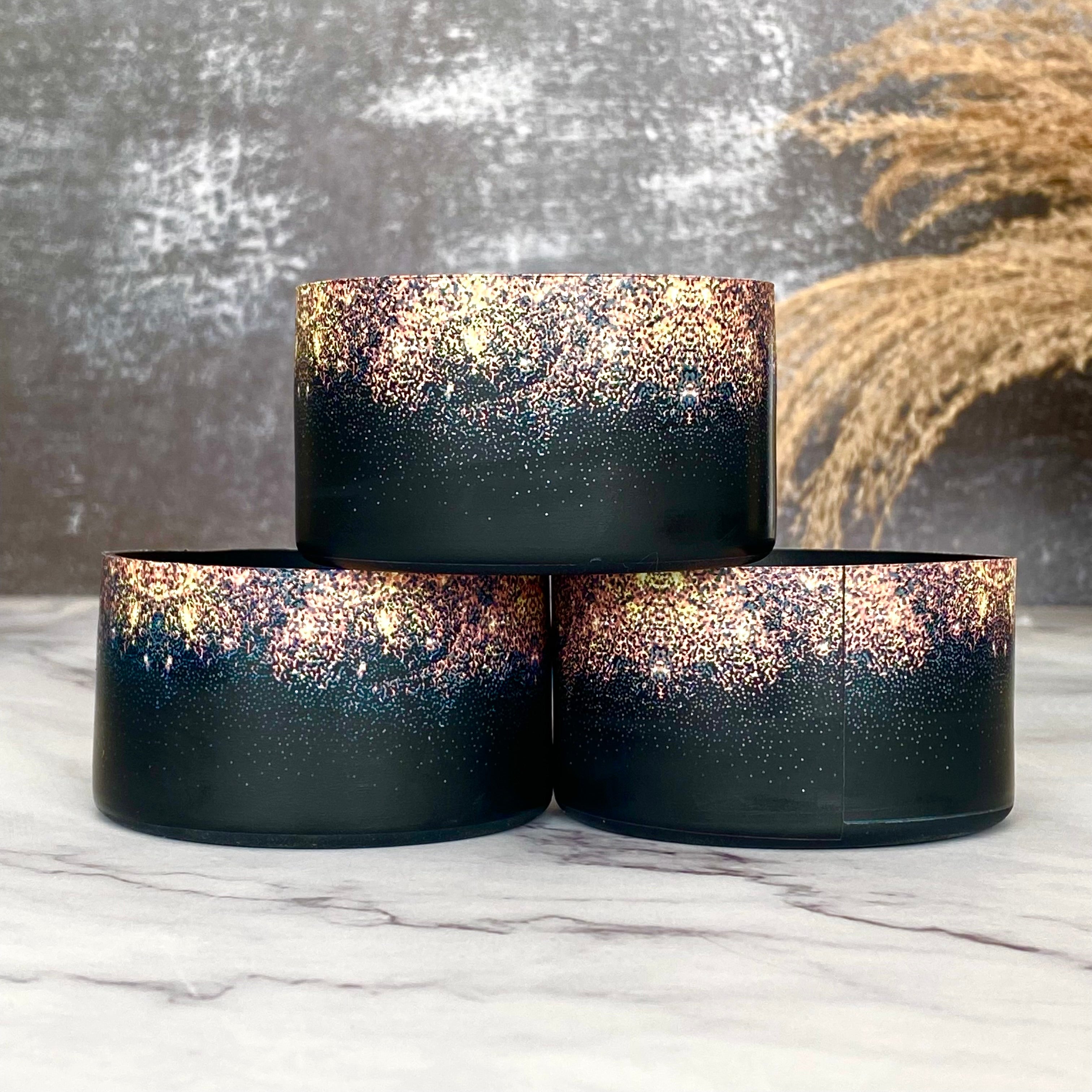 BLACK GOLD GLITTER  Boot