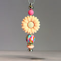 Peach Mum Bar Charm - Tumbler Handle Charm