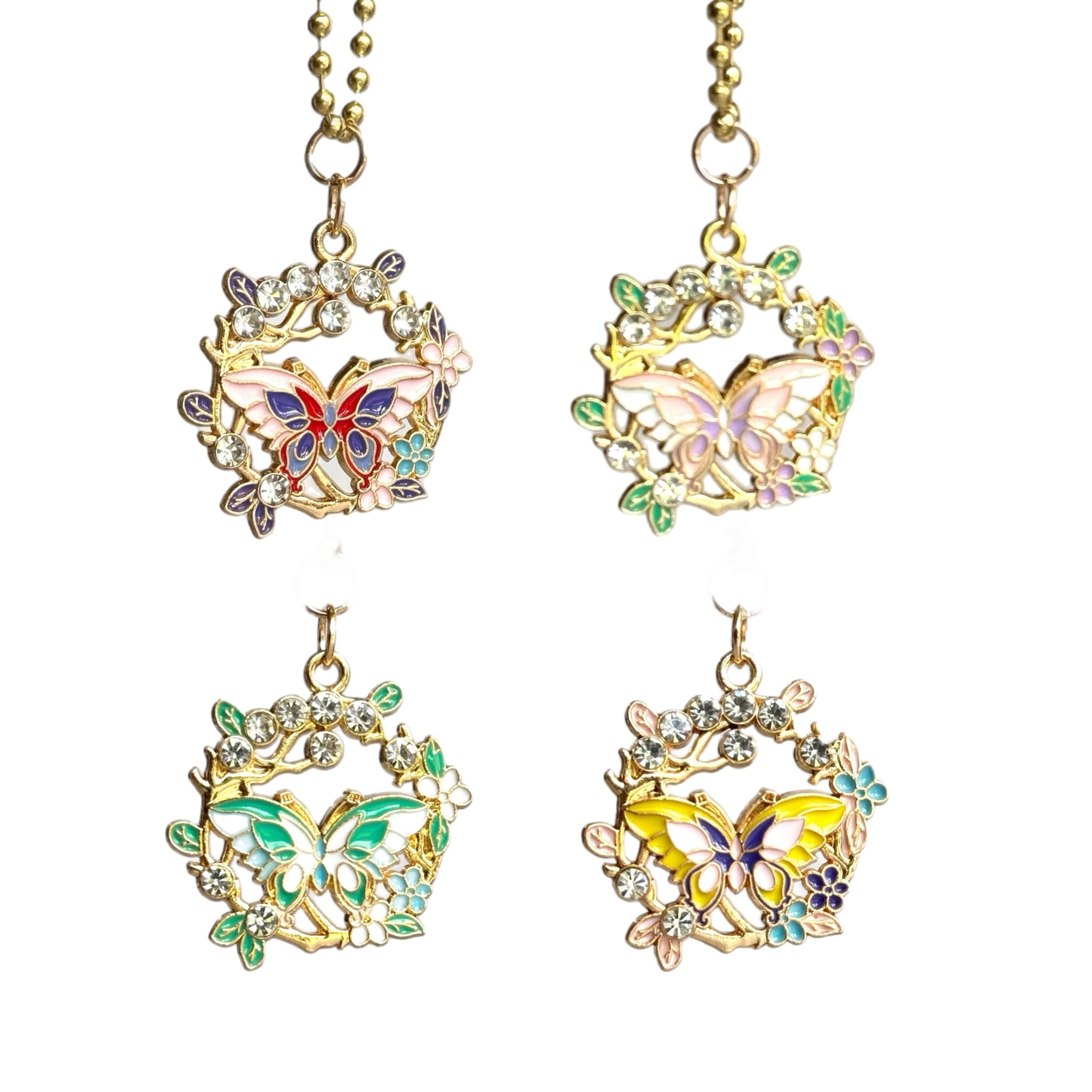 Coquette Butterfy Charm - Tumbler Handle Charm