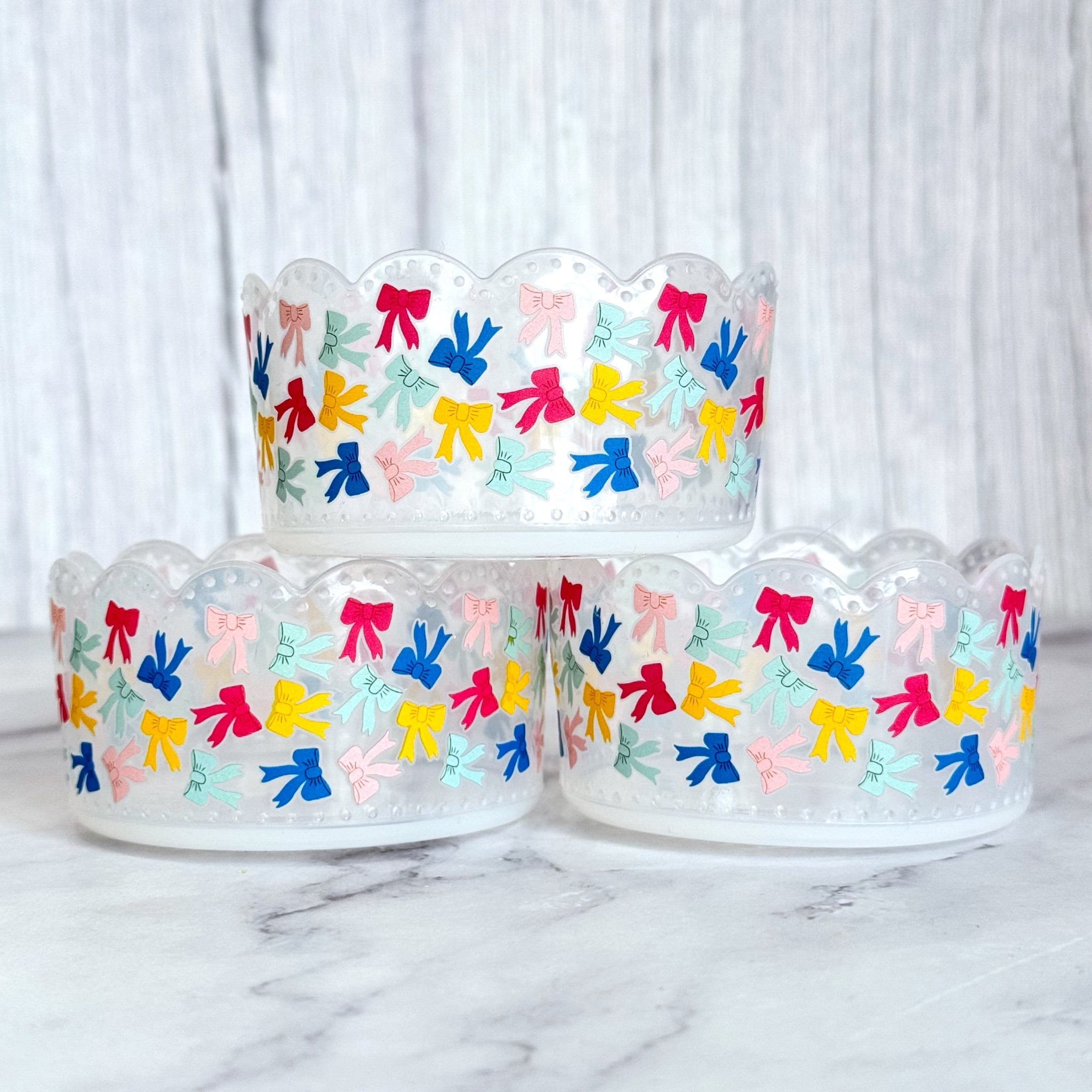 Happy Bows Scallop  Boot