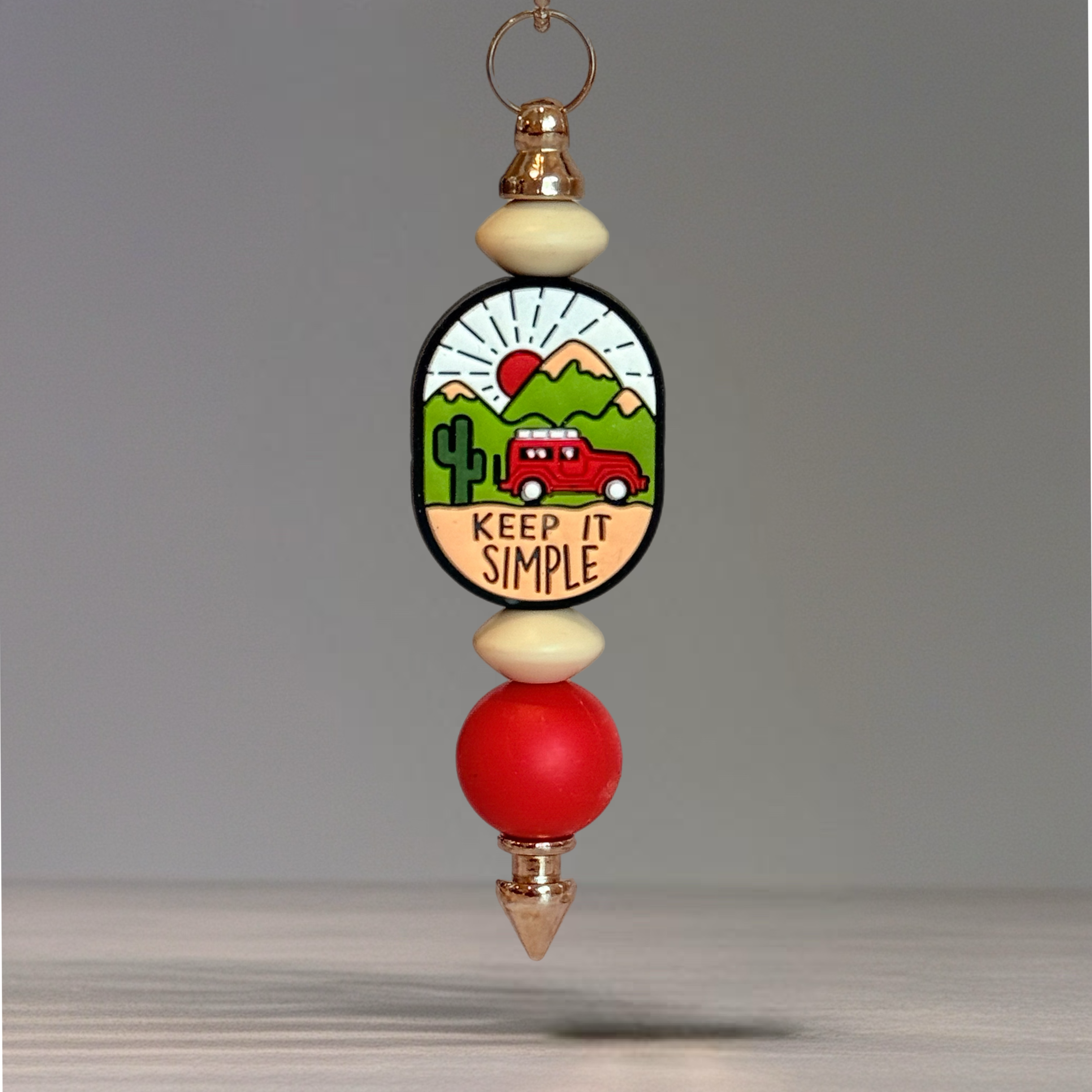 Keep it Simple Charm - Tumbler Handle Charm