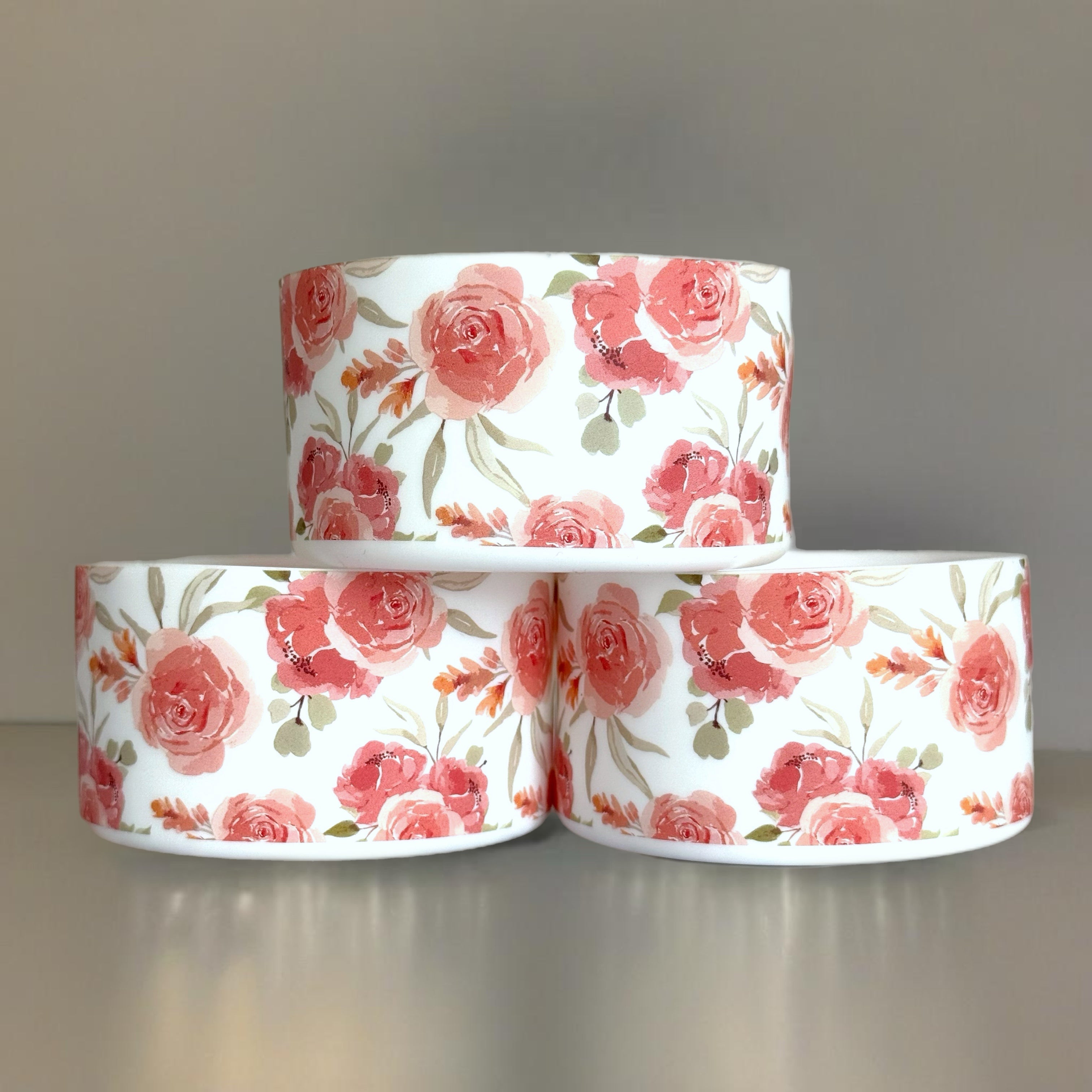 Peony Floral White  Boot