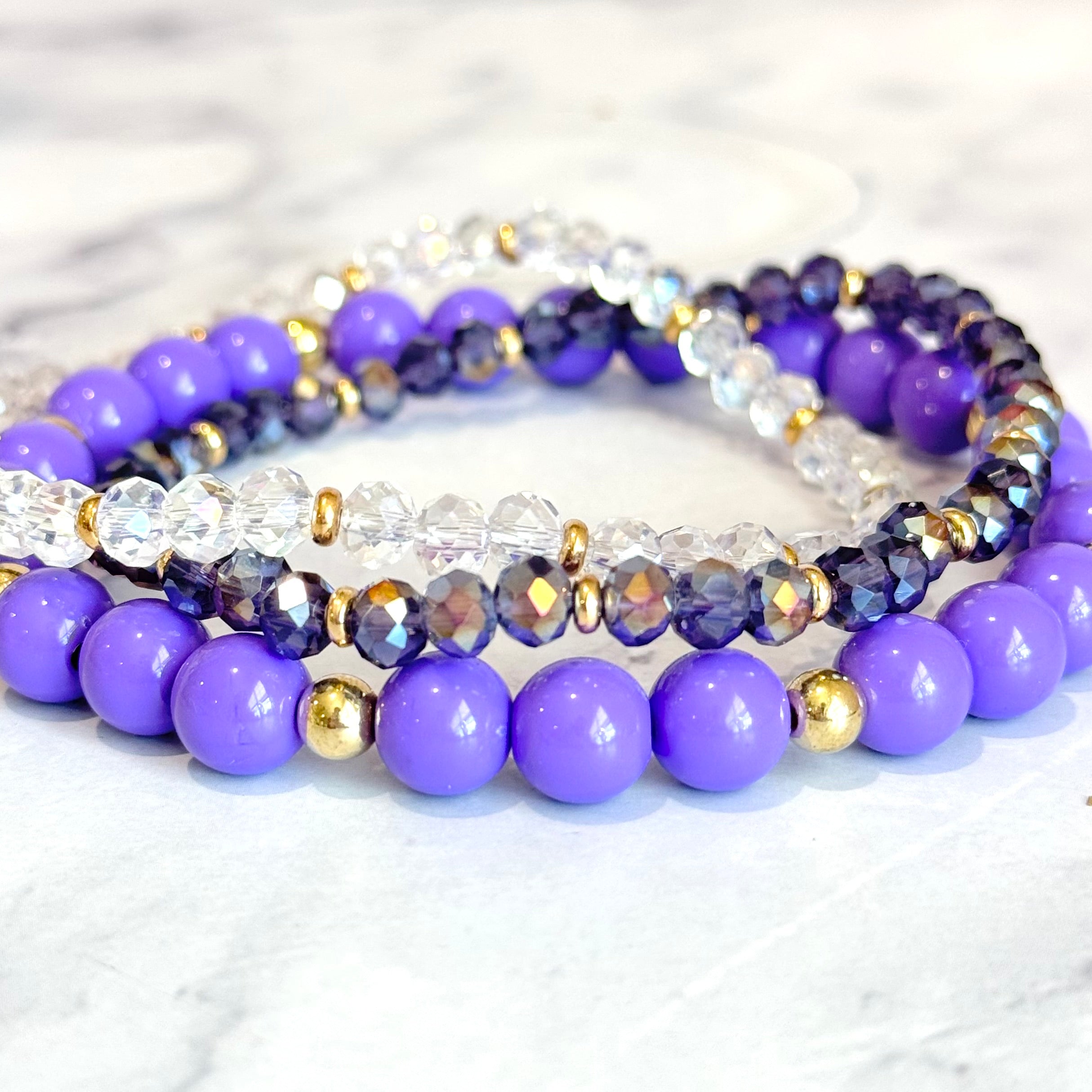 Dahlia Tumbler Bracelet Stack -fits 30-40oz