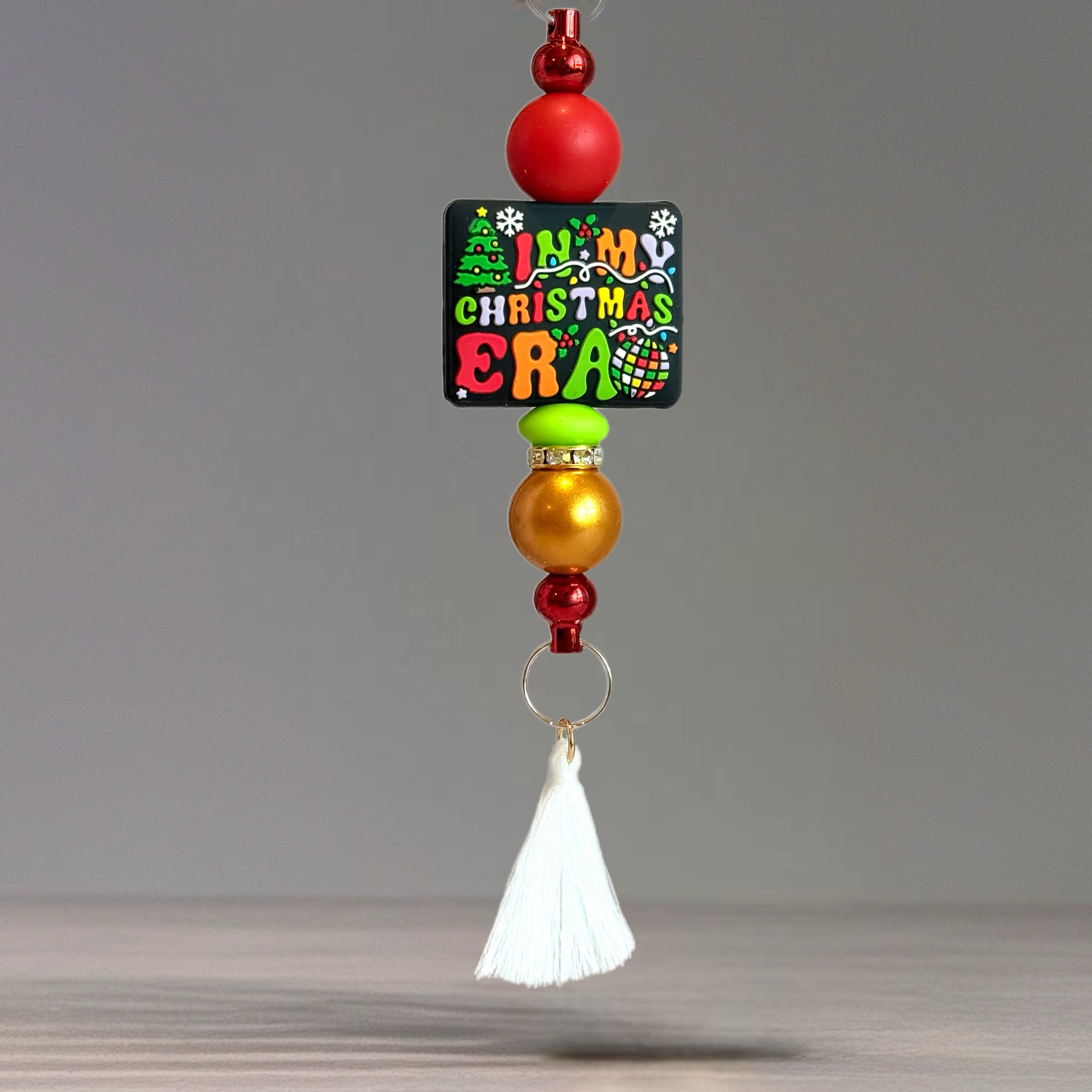 In My Christmas Era Bar Charm - Tumbler Handle Charm