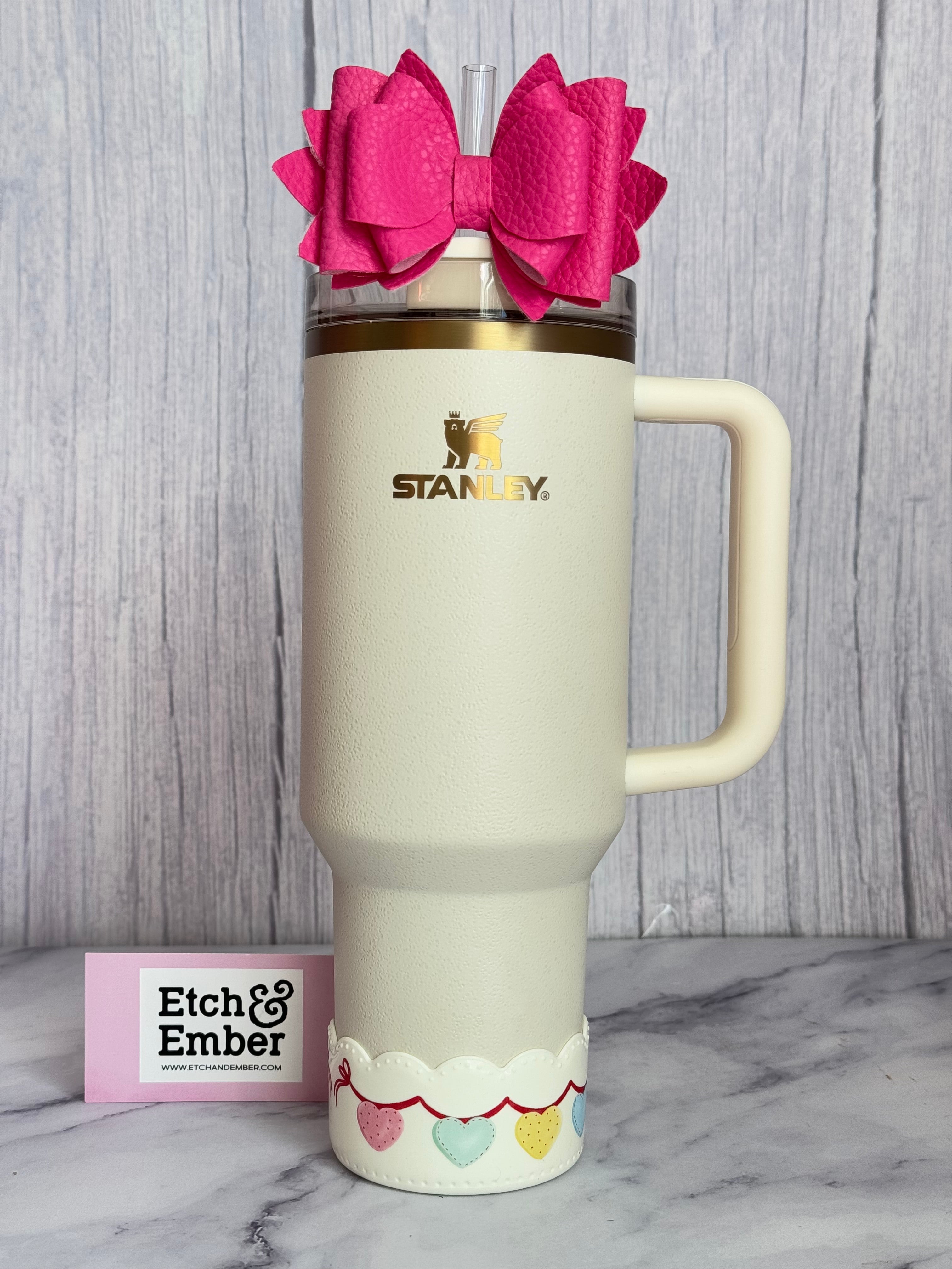 Heart Bunting Scallop  Boot