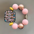 Very Demure Wildflower Handle Bracelet - Tumbler Handle Charm