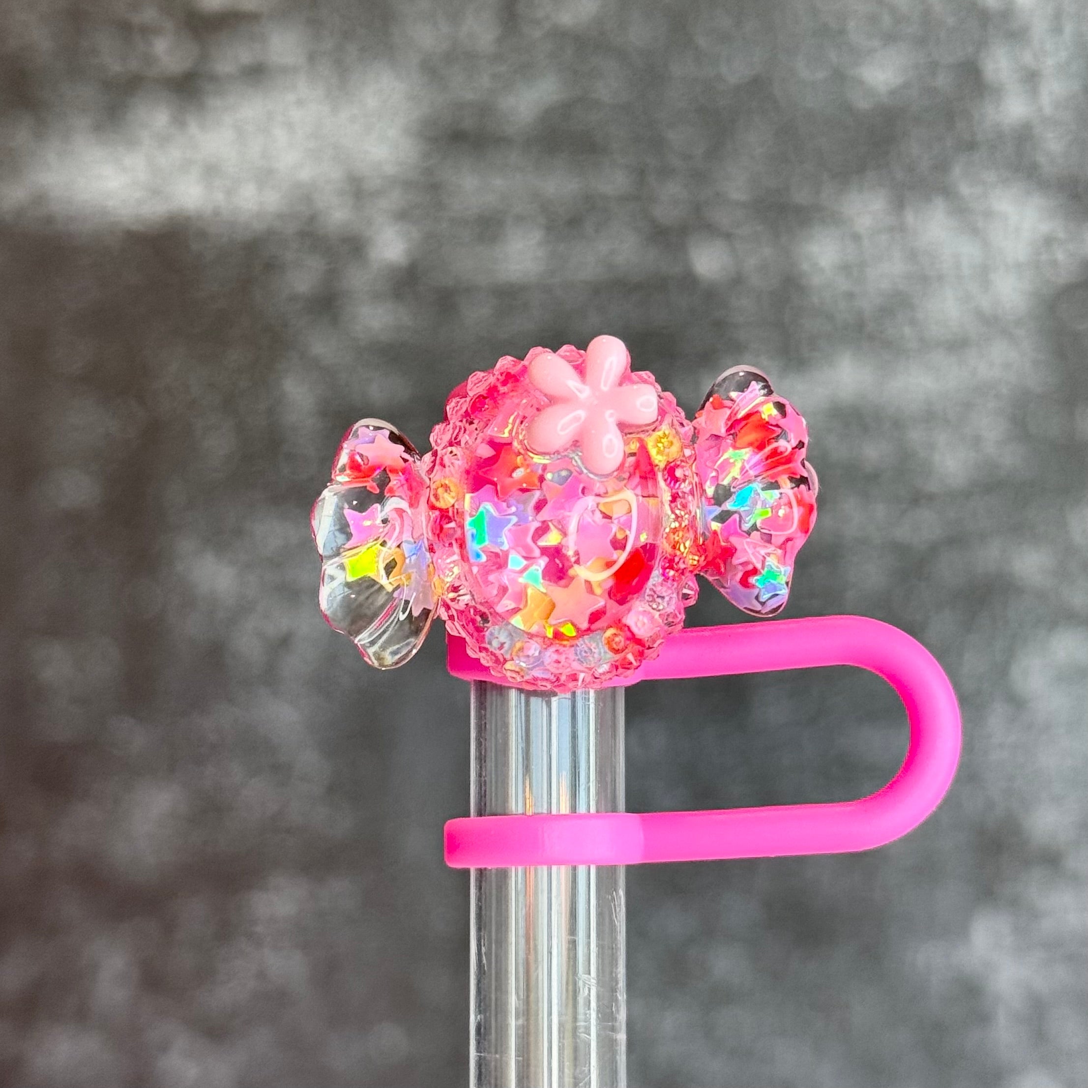 BLINGY TREATS Straw Topper