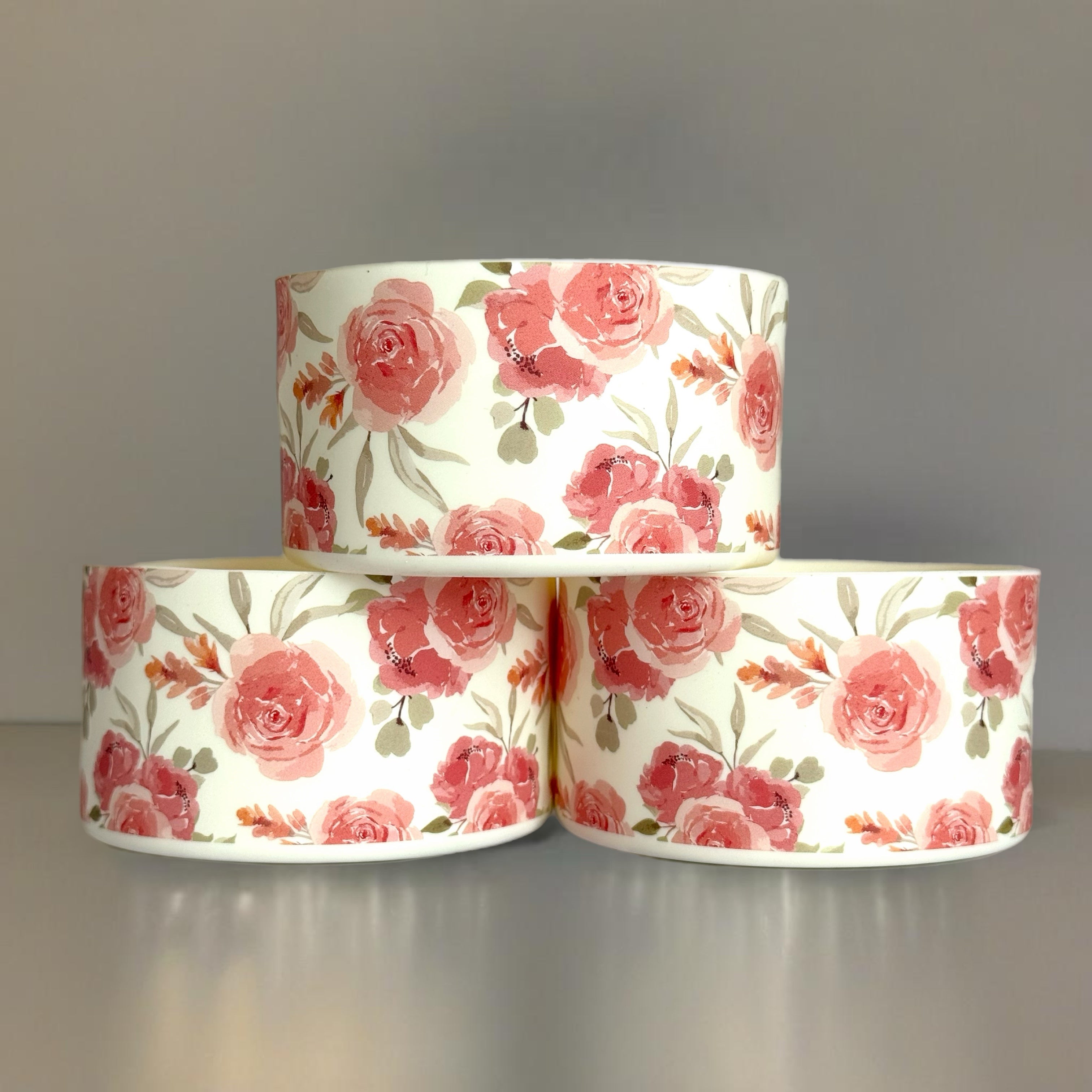 Peony Floral Cream  Boot