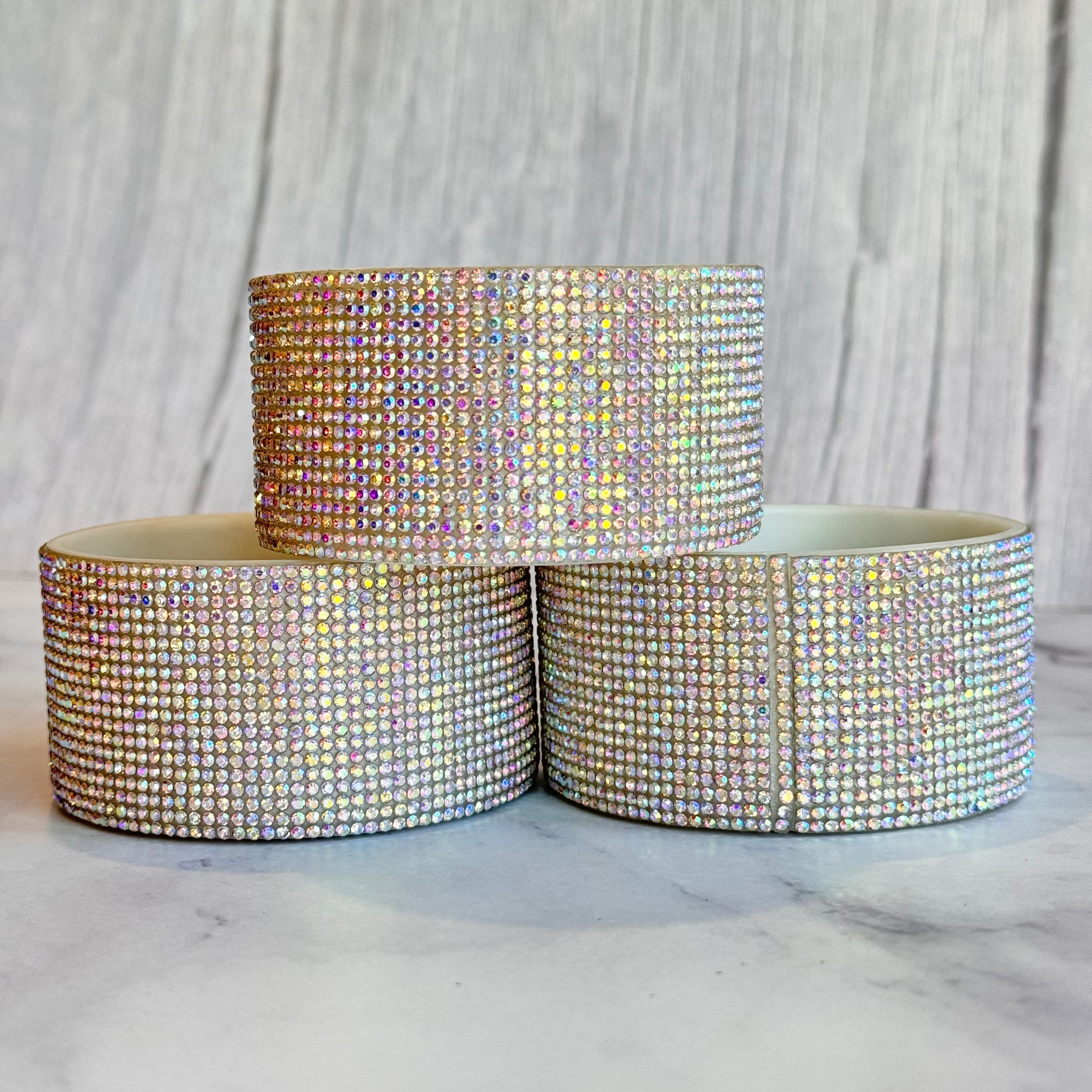 WHITE DIAMOND BLING  Boot