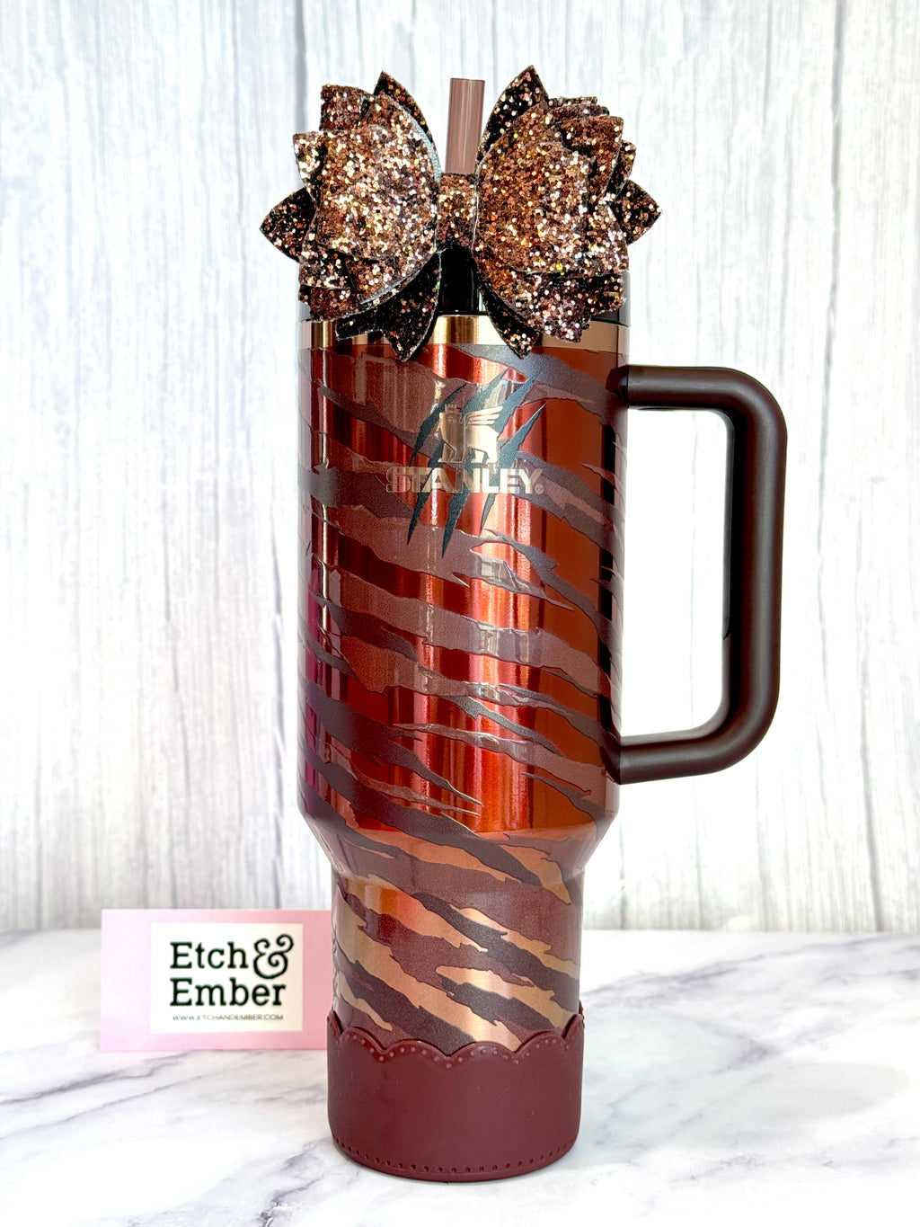 Cabernet Scallop  Boot
