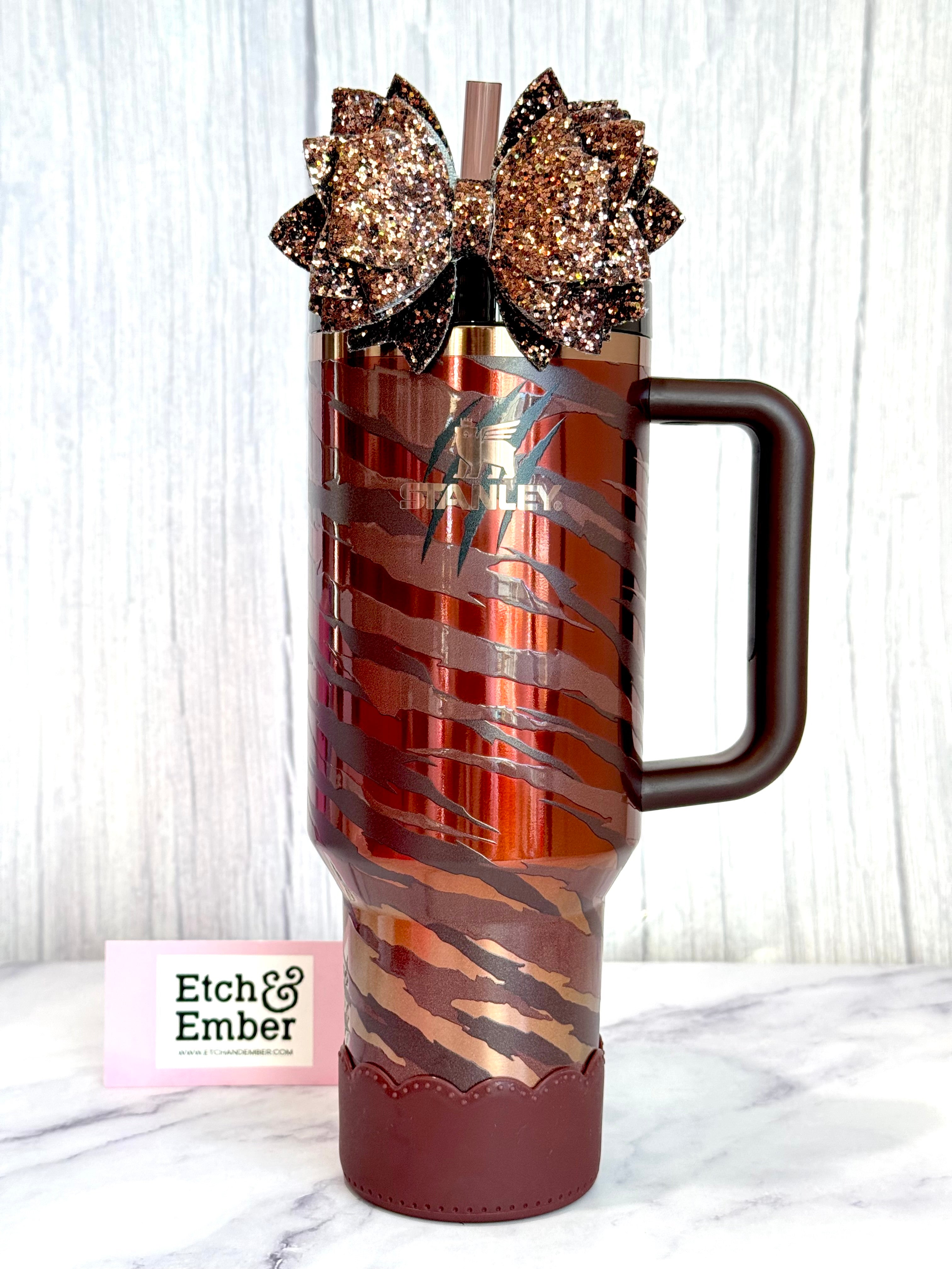 Cabernet Scallop  Boot