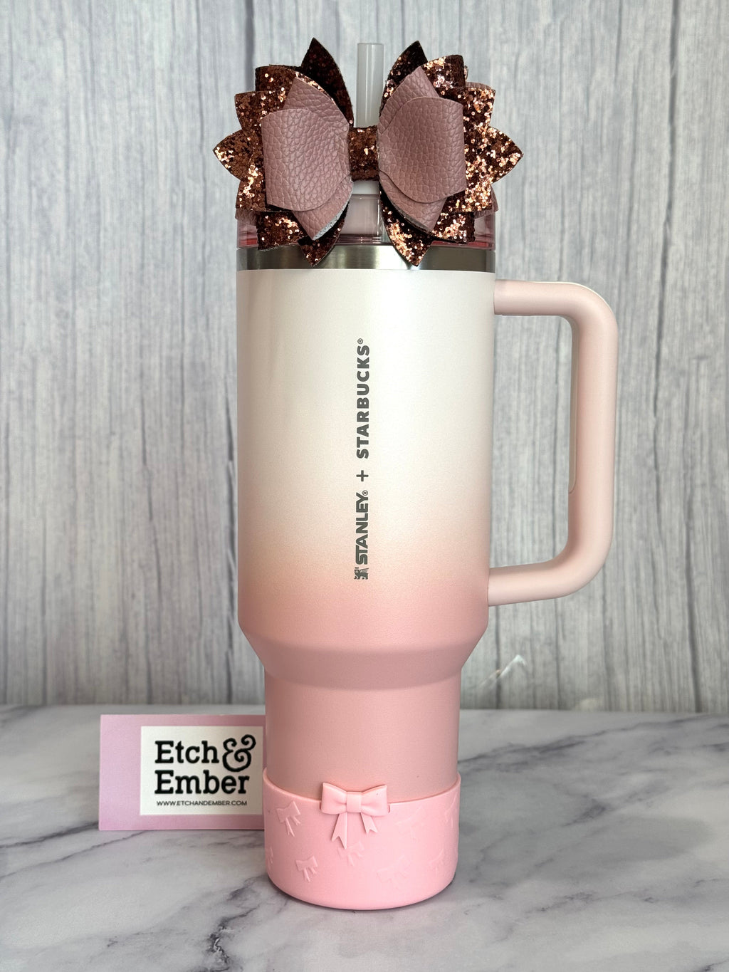 Pink Mini Bows  Boot