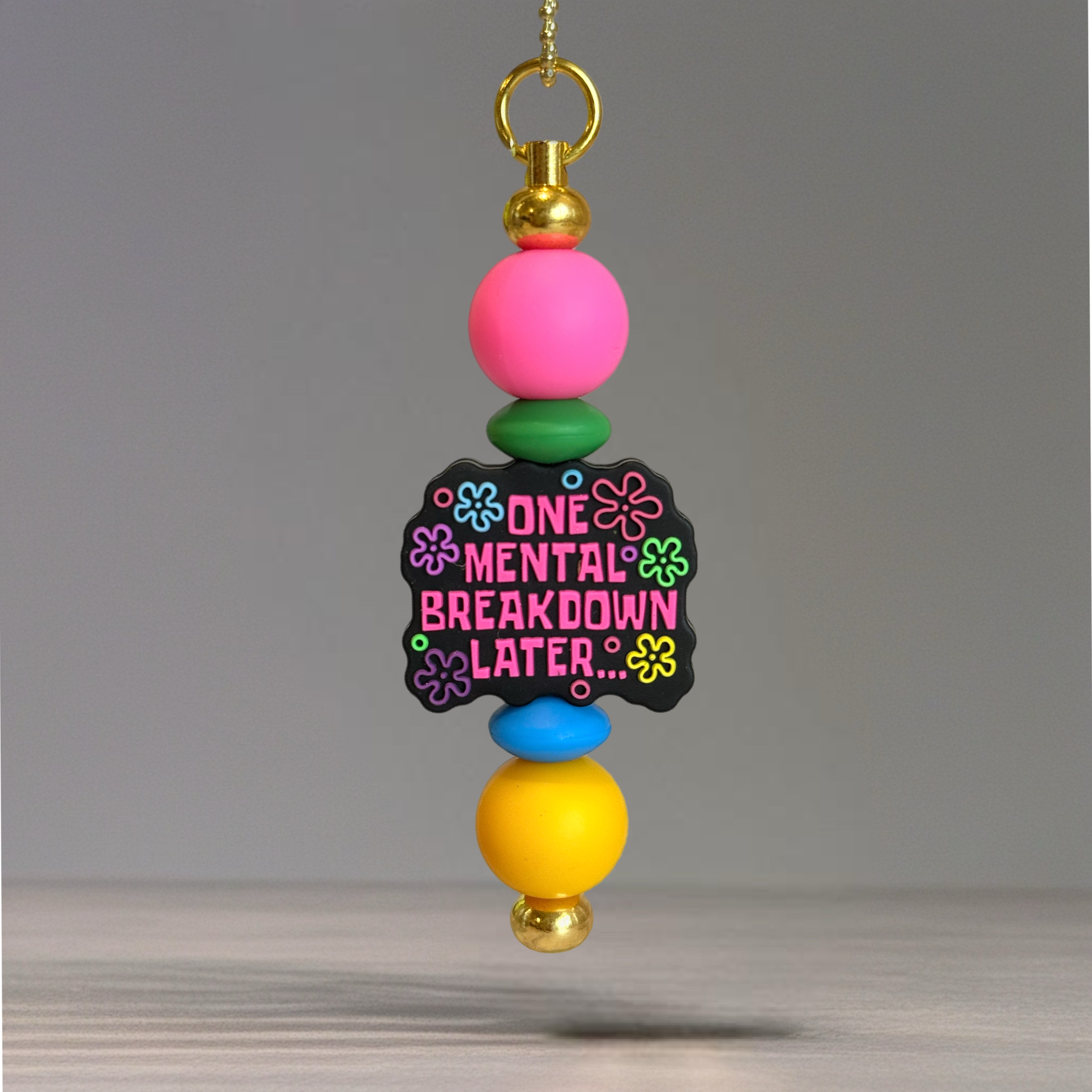 One Mental Breakdown Later… Bar Charm - Tumbler Handle Charm