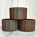 Mocha Shimmer MACRAME  Boot