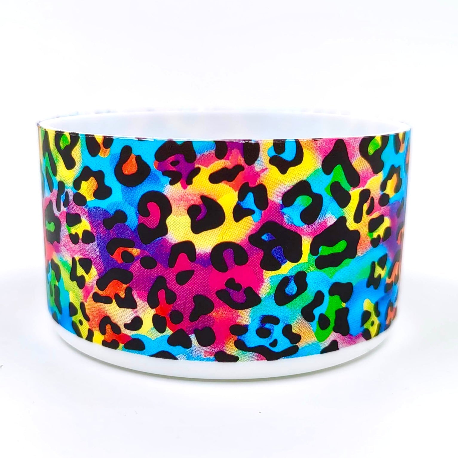 Rainbow Leopard  Boot- pink, green, blue, yellow NEW!
