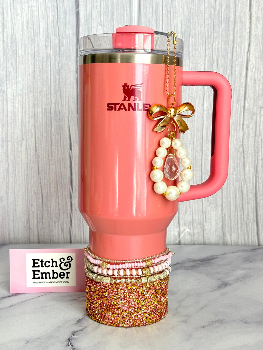 Glinda Pink Druzy  Boot