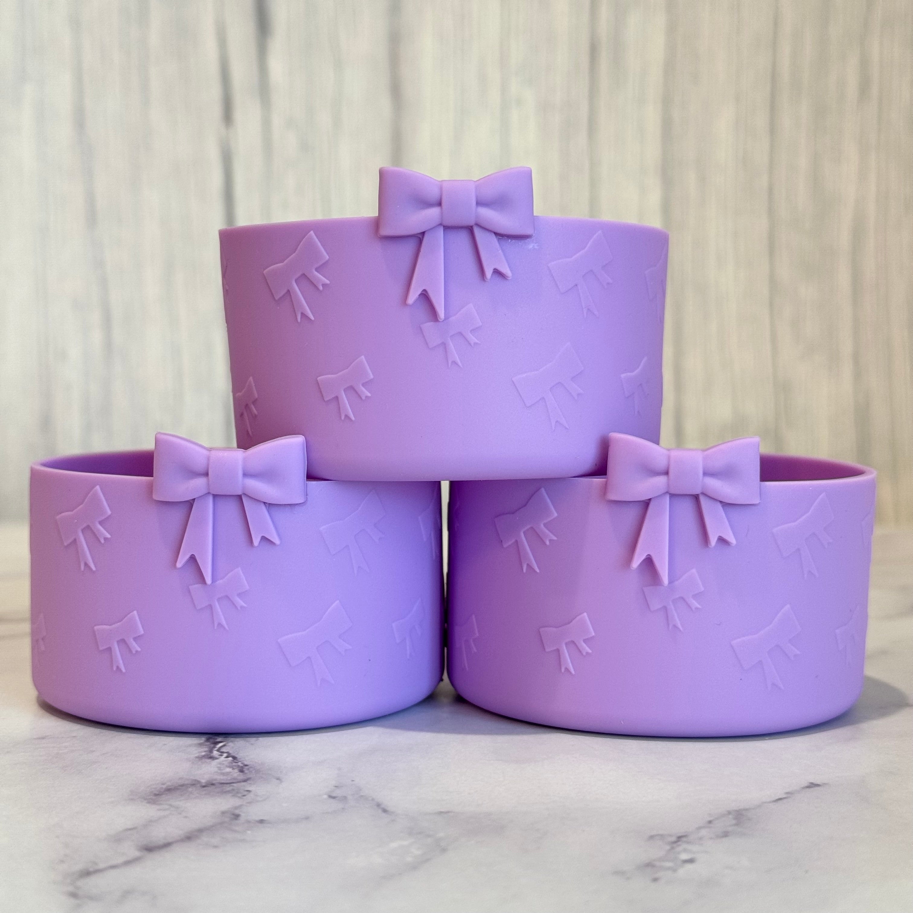 Purple Mini Bows  Boot