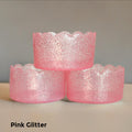 Pink Glitter Scalloped  Boot