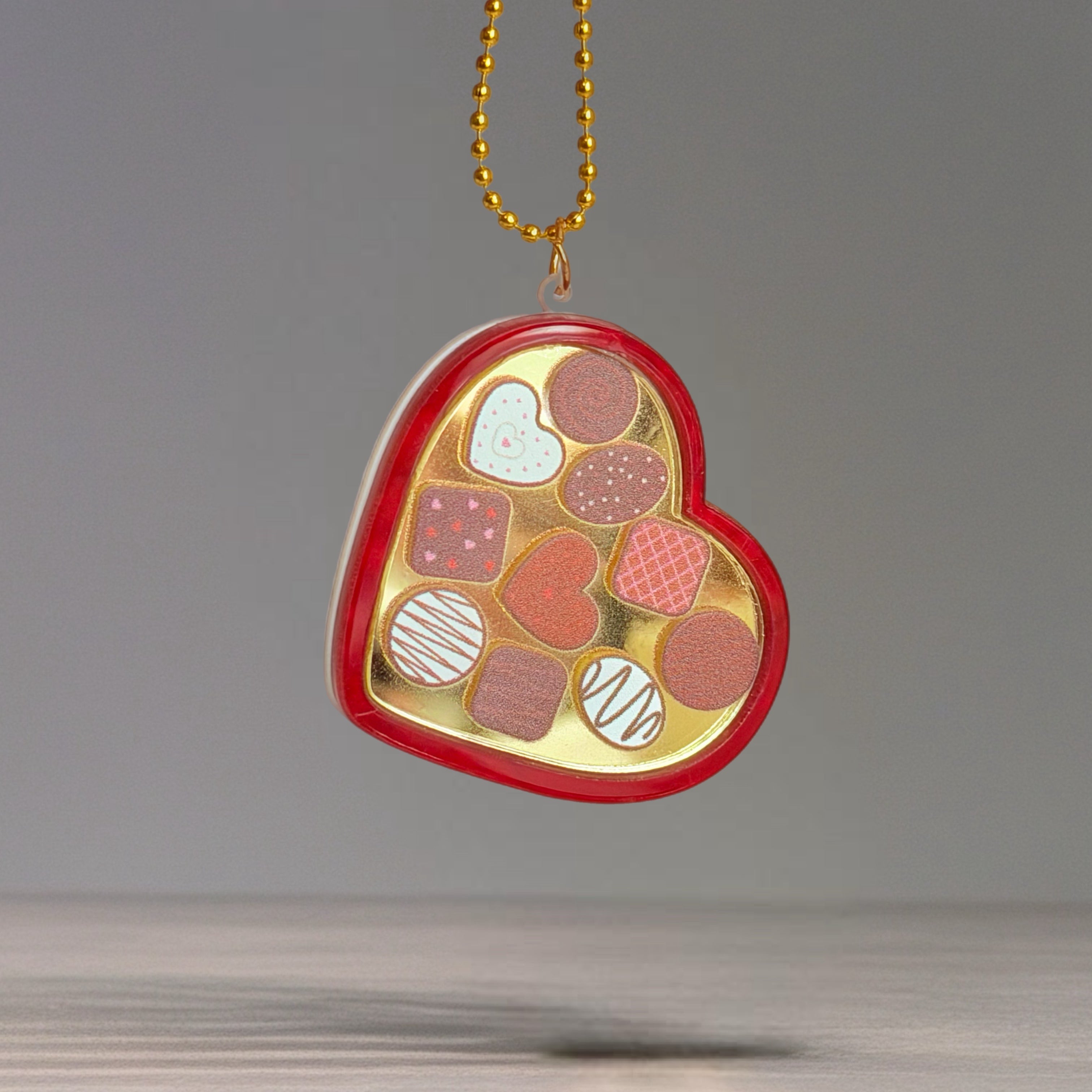 Chocolate Box Charm - Tumbler Handle Charm