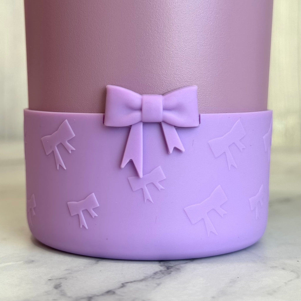 Purple Mini Bows  Boot