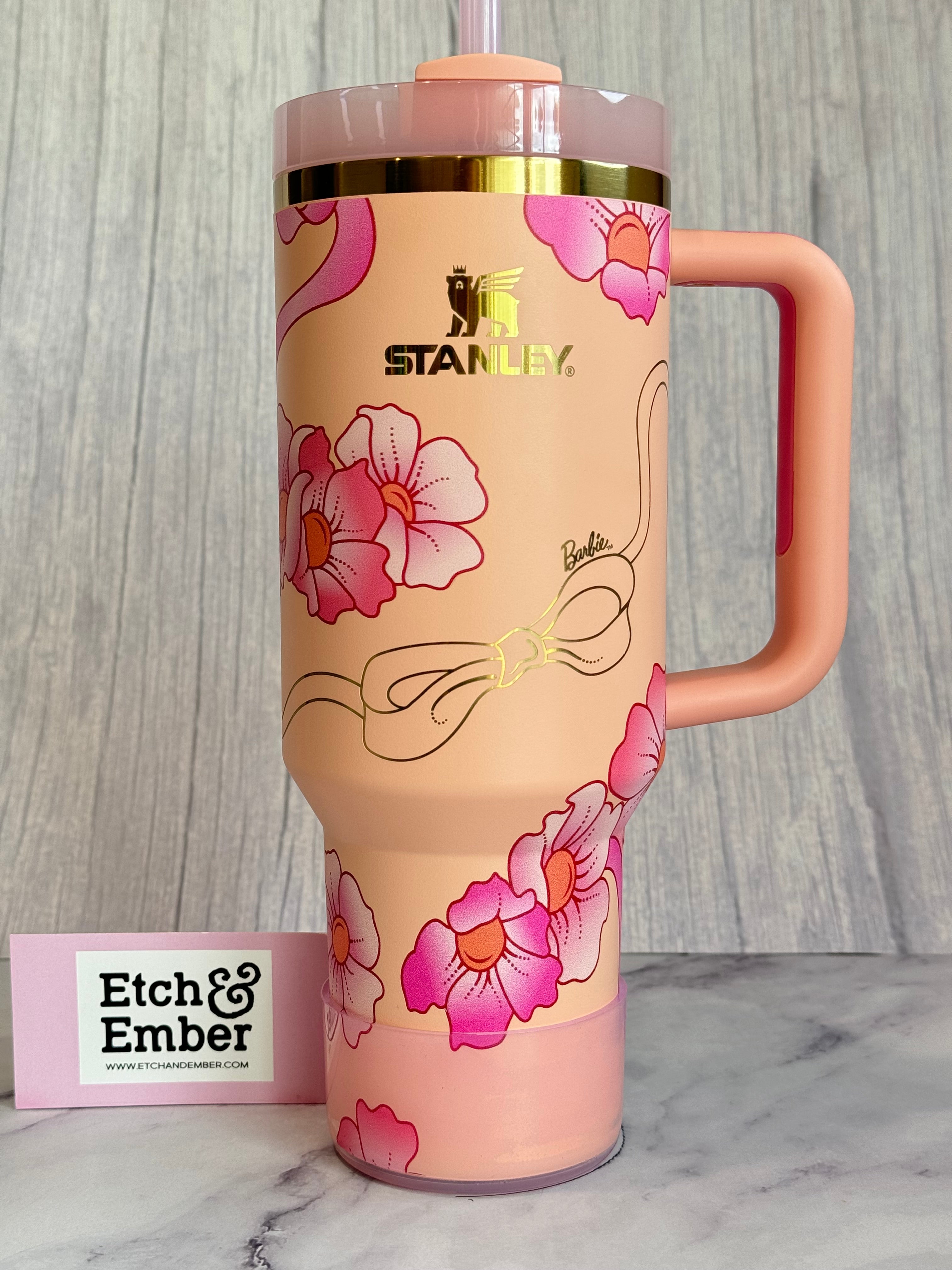 Clear Tinted Baby Pink  Boot
