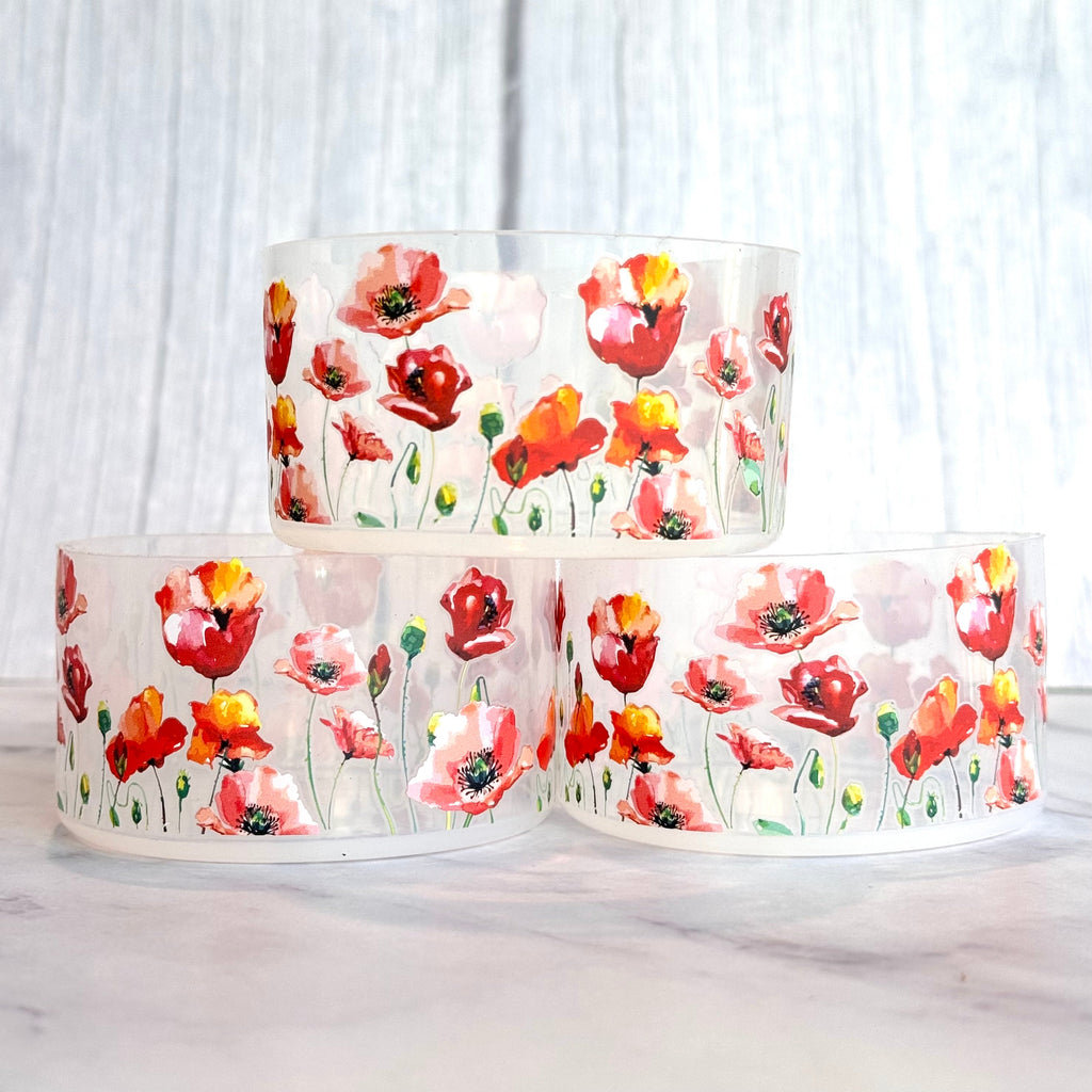 RED POPPIES  Boot