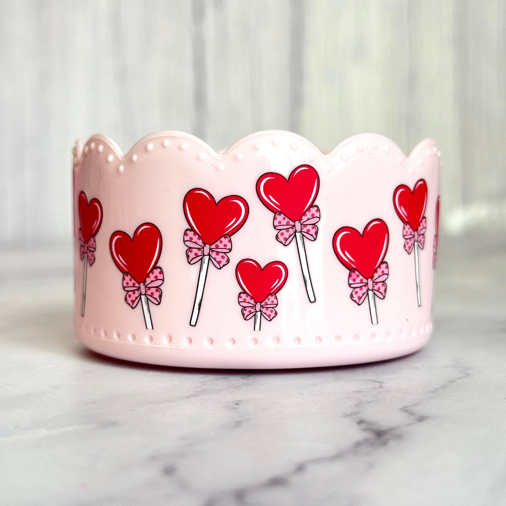 Heart Lollipop Scallop  Boot