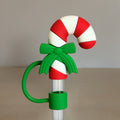 Deluxe Candy Cane Straw Topper