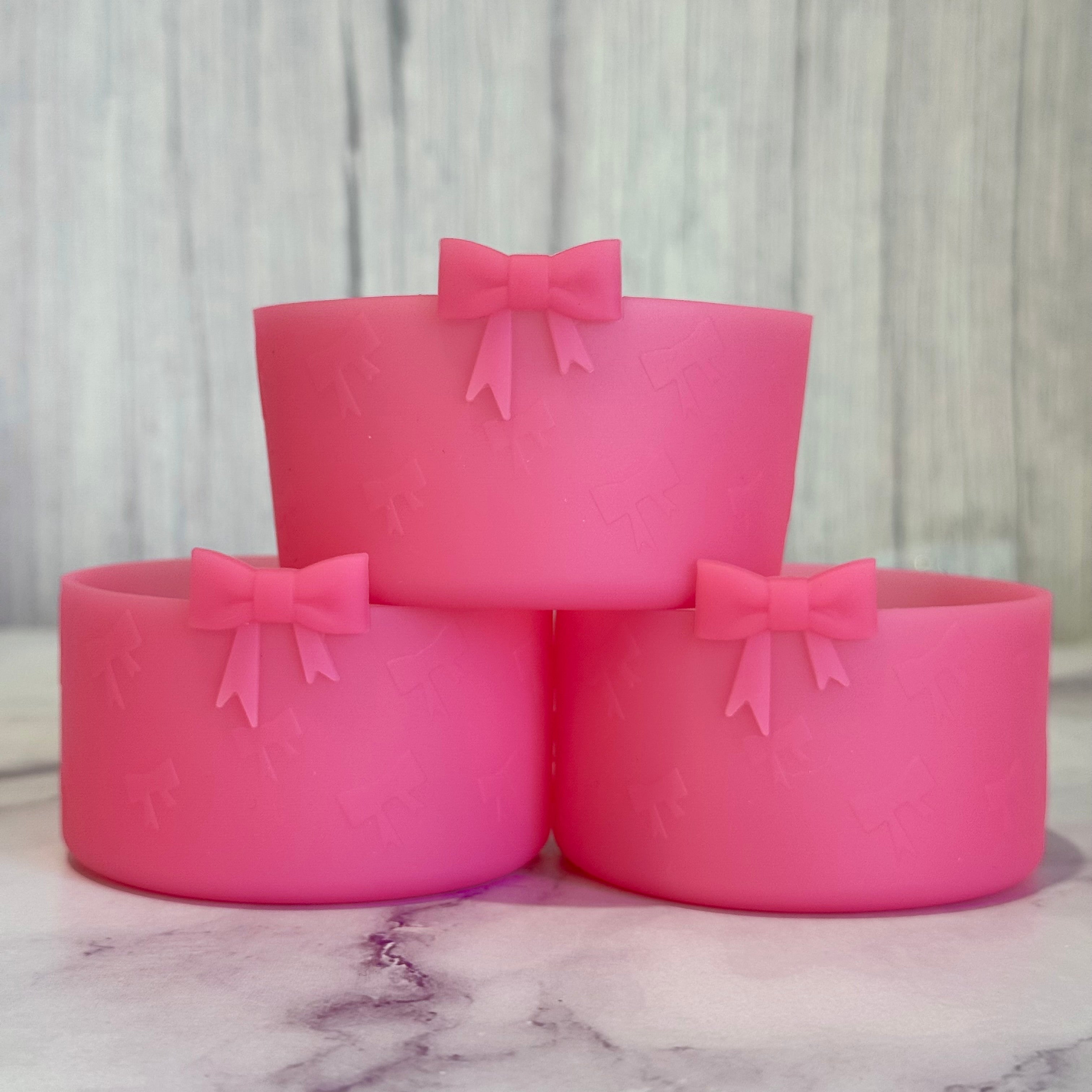 Hot Pink Mini Bows  Boot