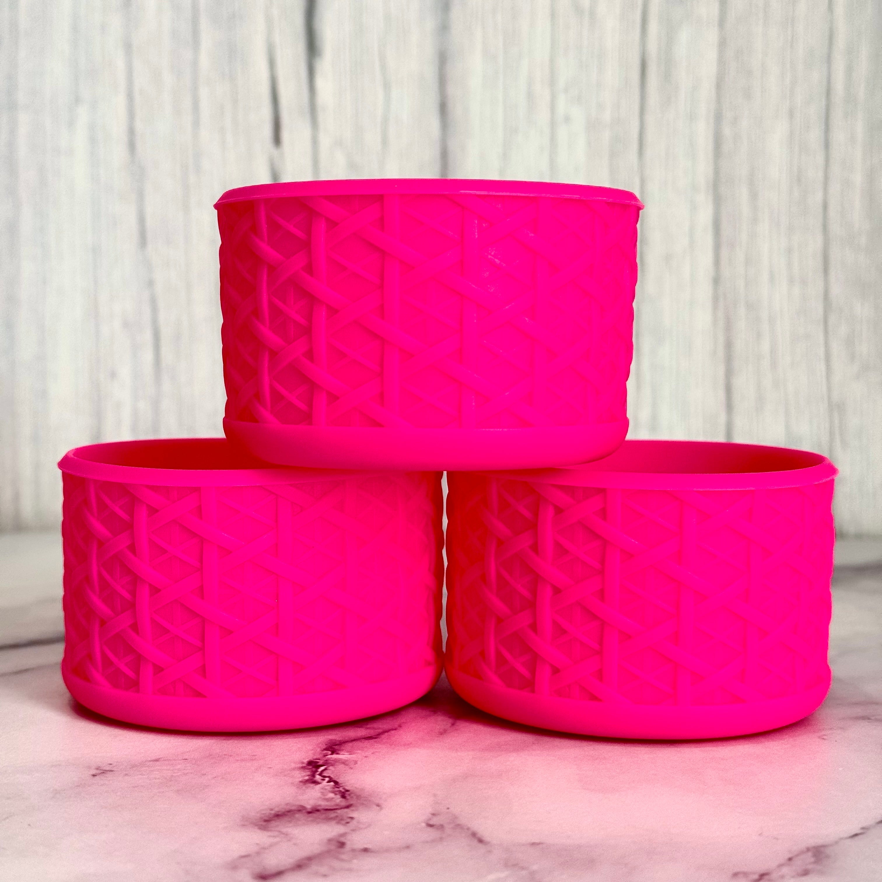 HOT PINK RATTAN  Boot  BY
