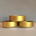 Bronze Metallic 3.25” Scalloped Shorty  Boot
