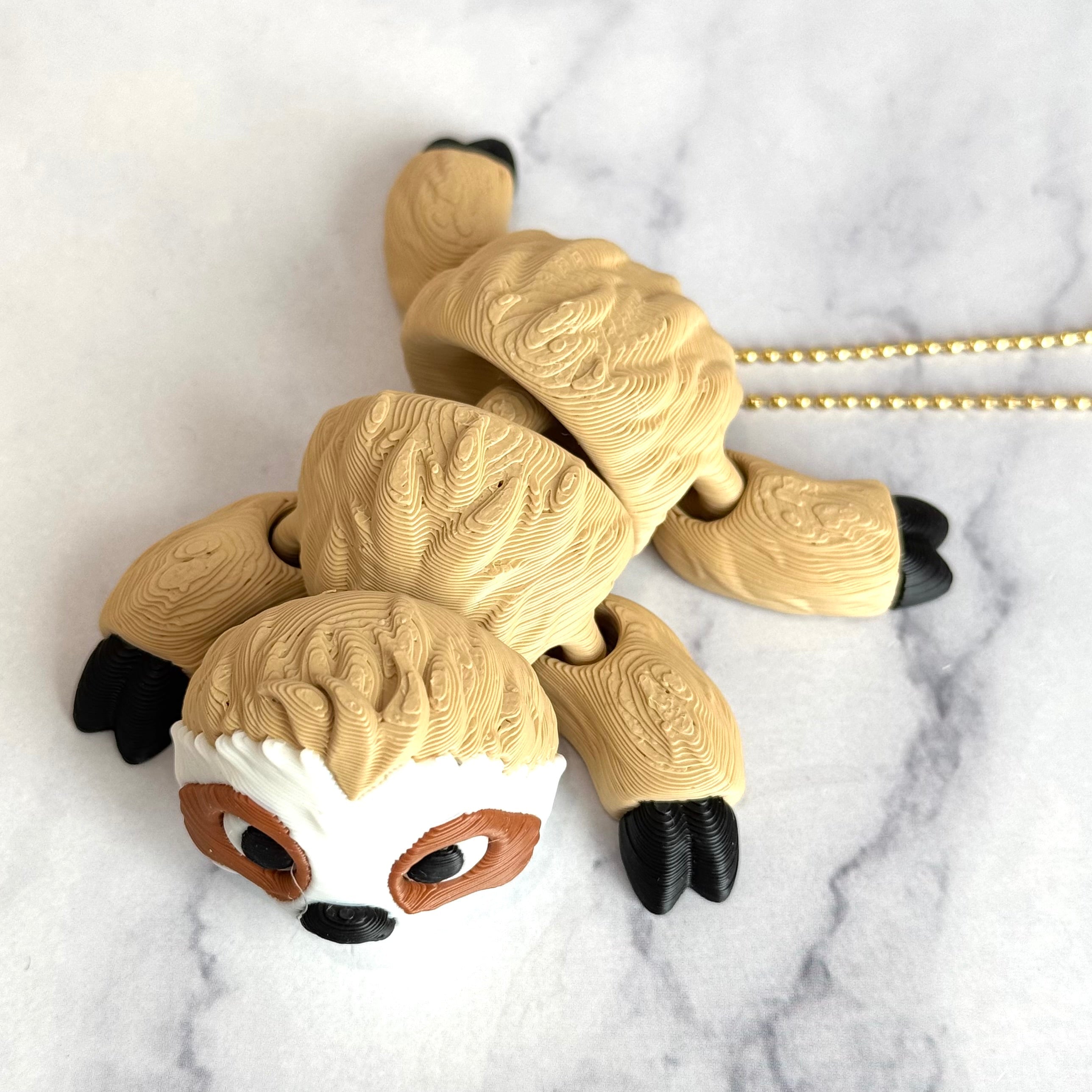 Sloth 3D Deluxe Charm - Tumbler Handle Charm