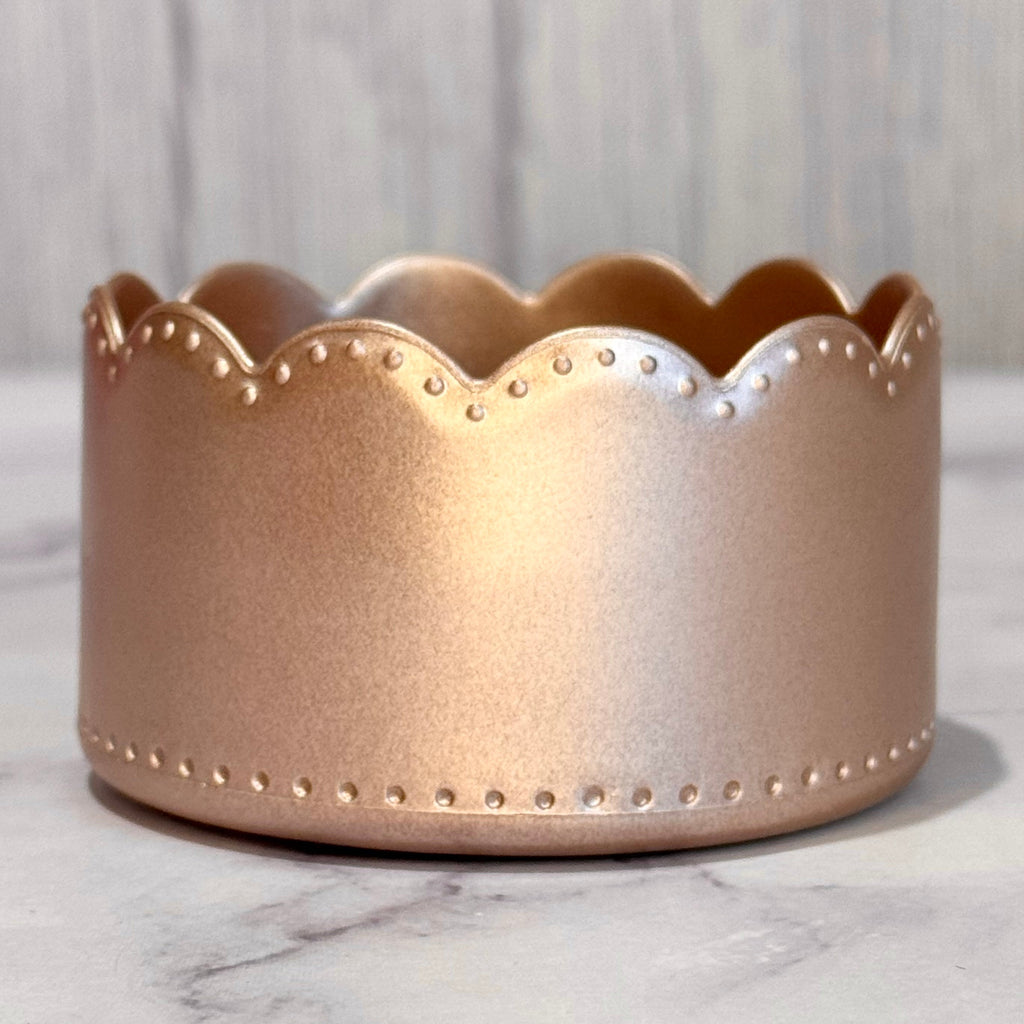 Rose Gold Scallop  Boot