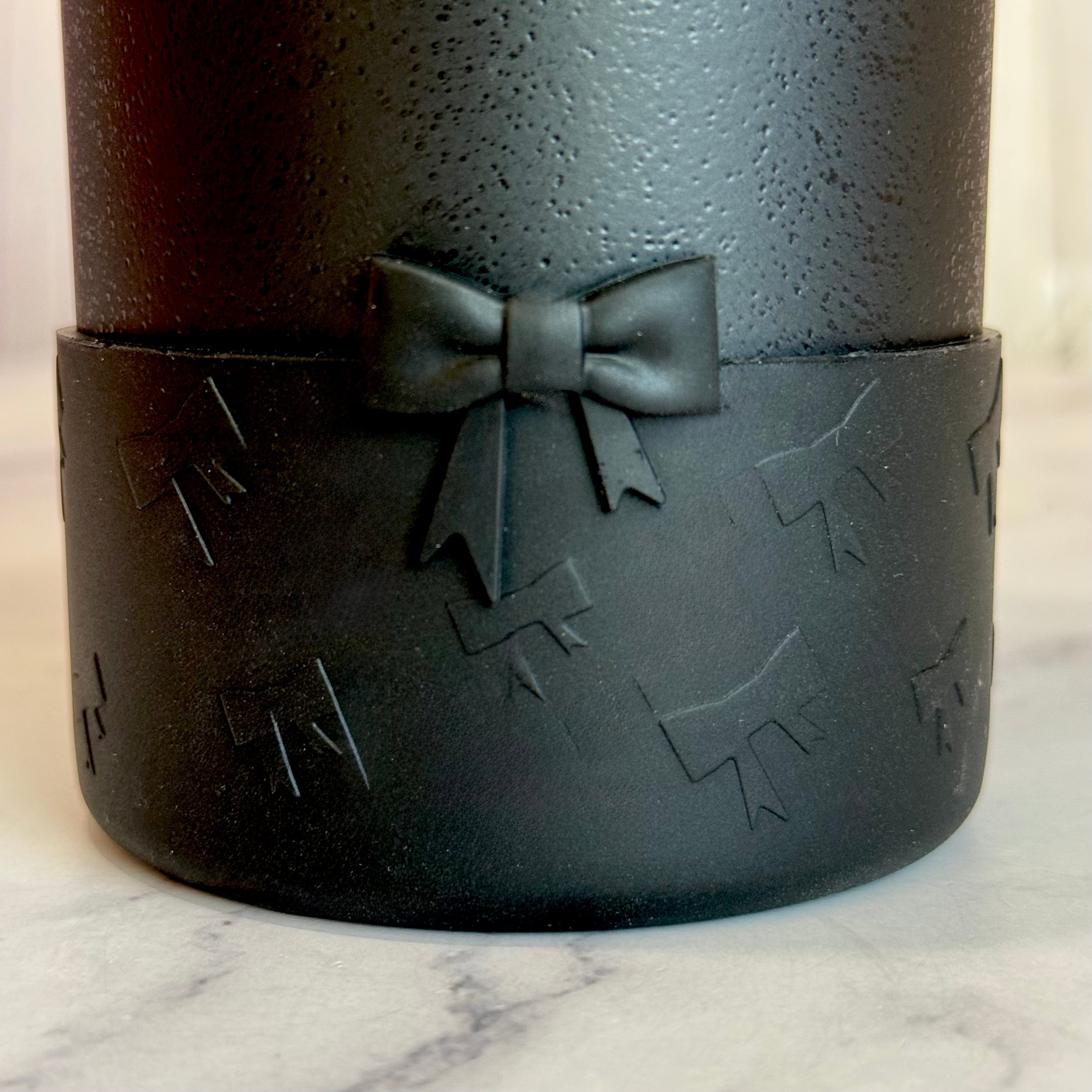 Black Mini Bows  Boot