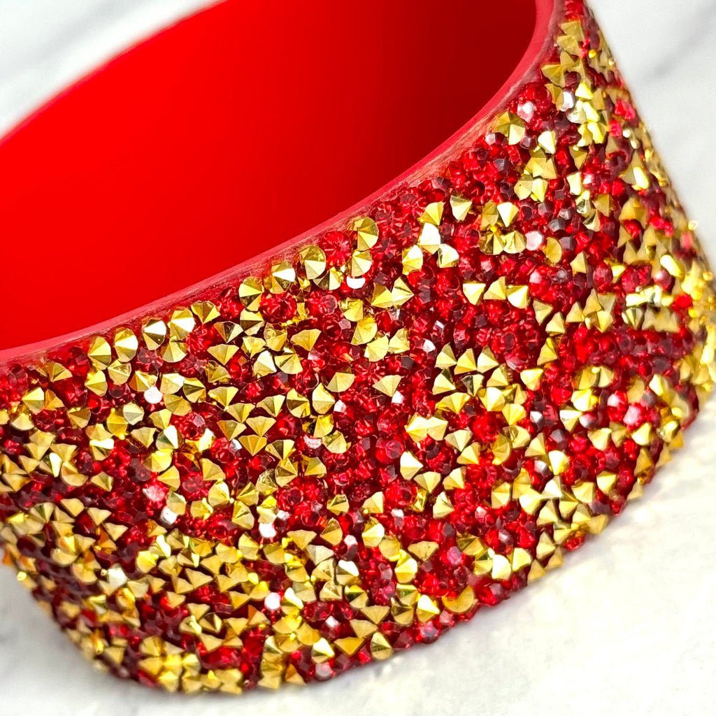 Scarlet Druzy BLING  Boot