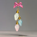 Pastel Christmas Lights Charm - Tumbler Handle Charm