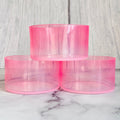 Clear Tinted Hot Pink Ombre  Boot