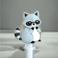 LED Light Up Ricky The Raccoon Straw Topper