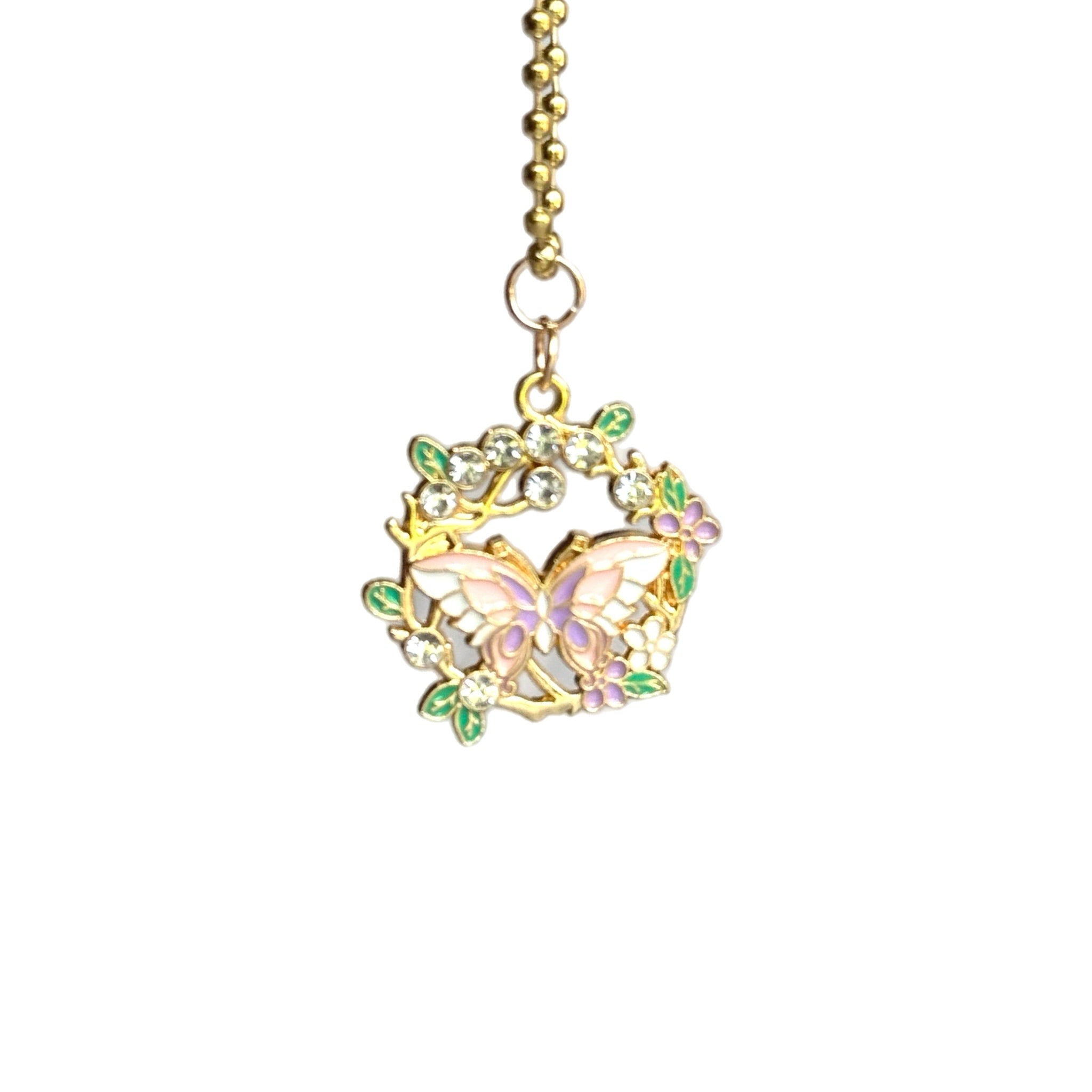 Coquette Butterfy Charm - Tumbler Handle Charm