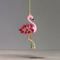 Bling Flamingo Charm - Tumbler Handle Charm