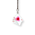 HEART CARDS Charm - Tumbler Handle Charm