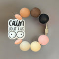 Calm Your T!ts Handle Bracelet - Tumbler Handle Charm