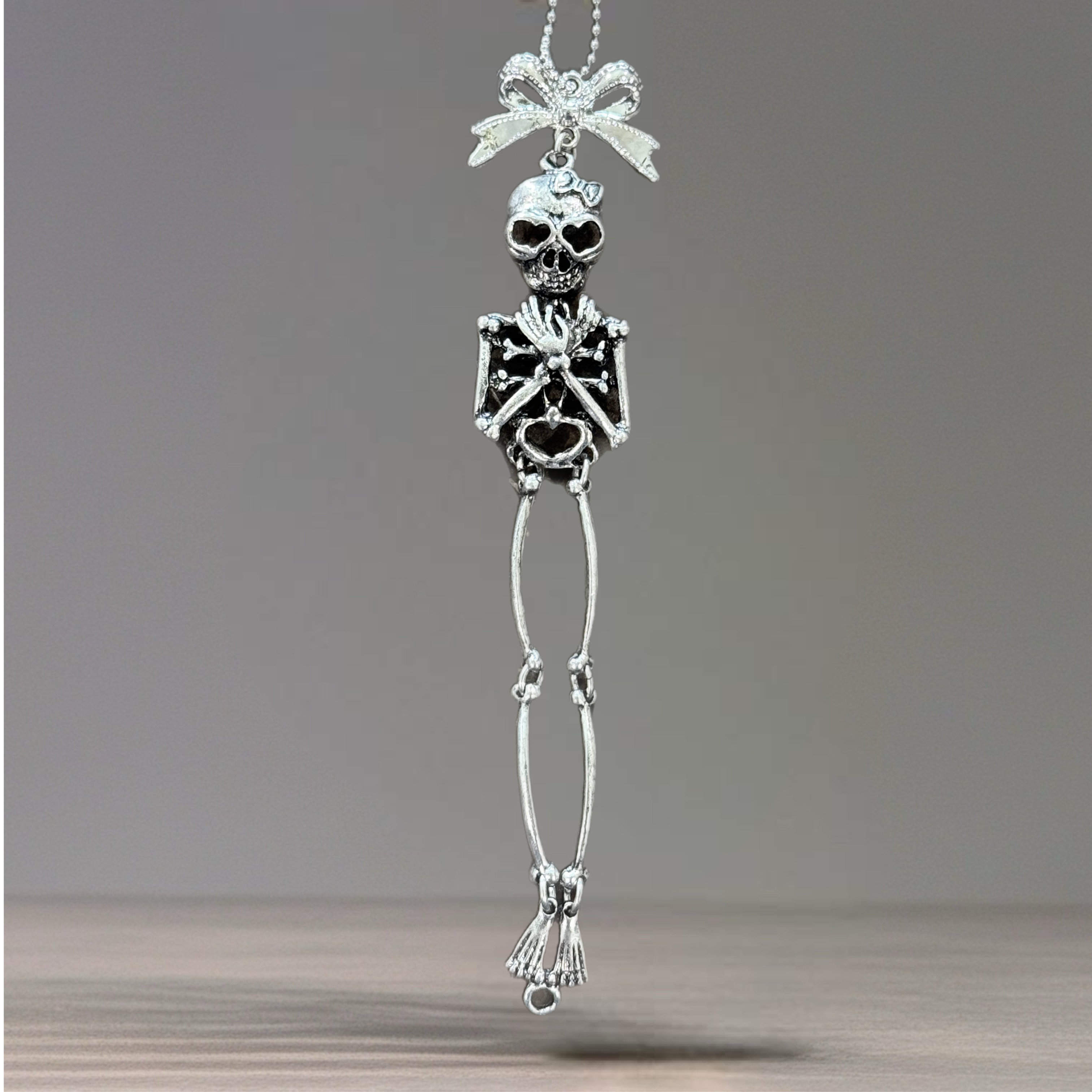 Bone Chic Skeleton Charm - Tumbler Handle Charm
