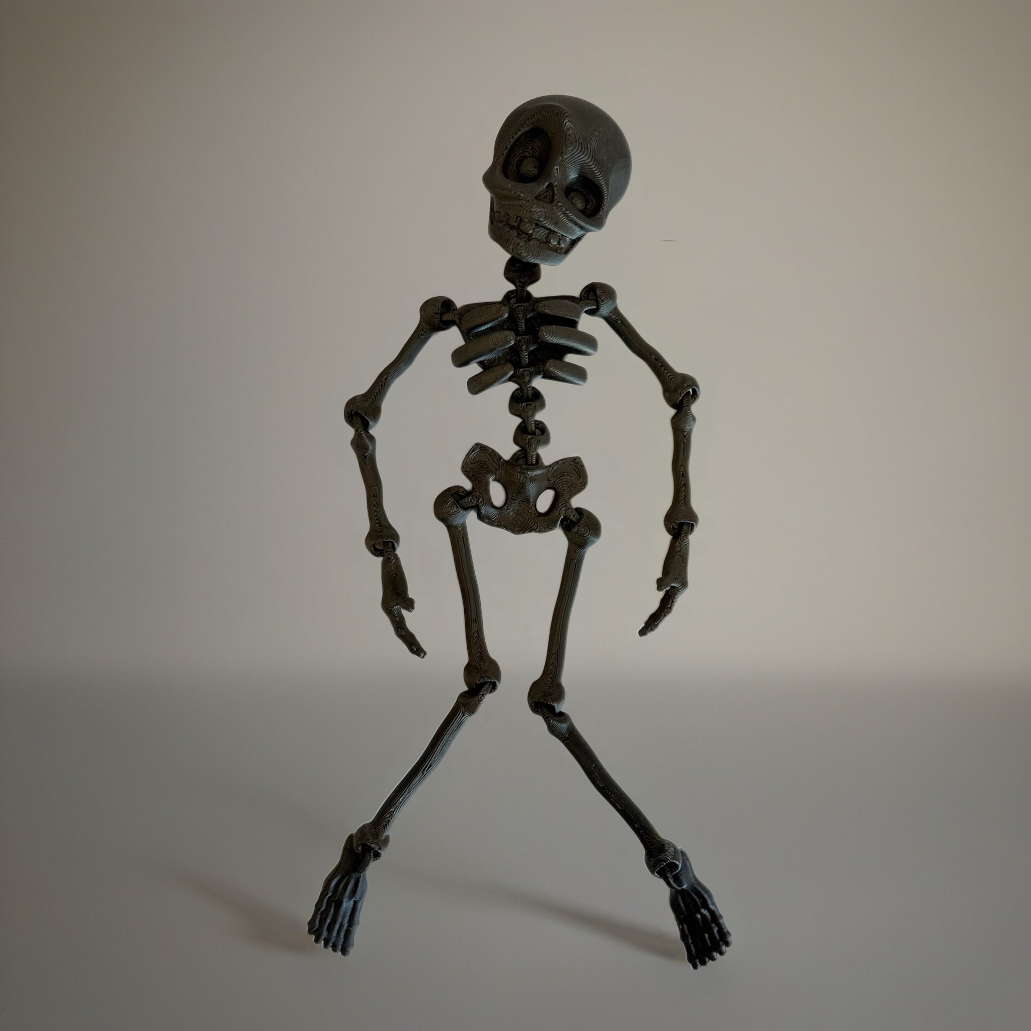 3D Skeleton Charm - Tumbler Handle Charm