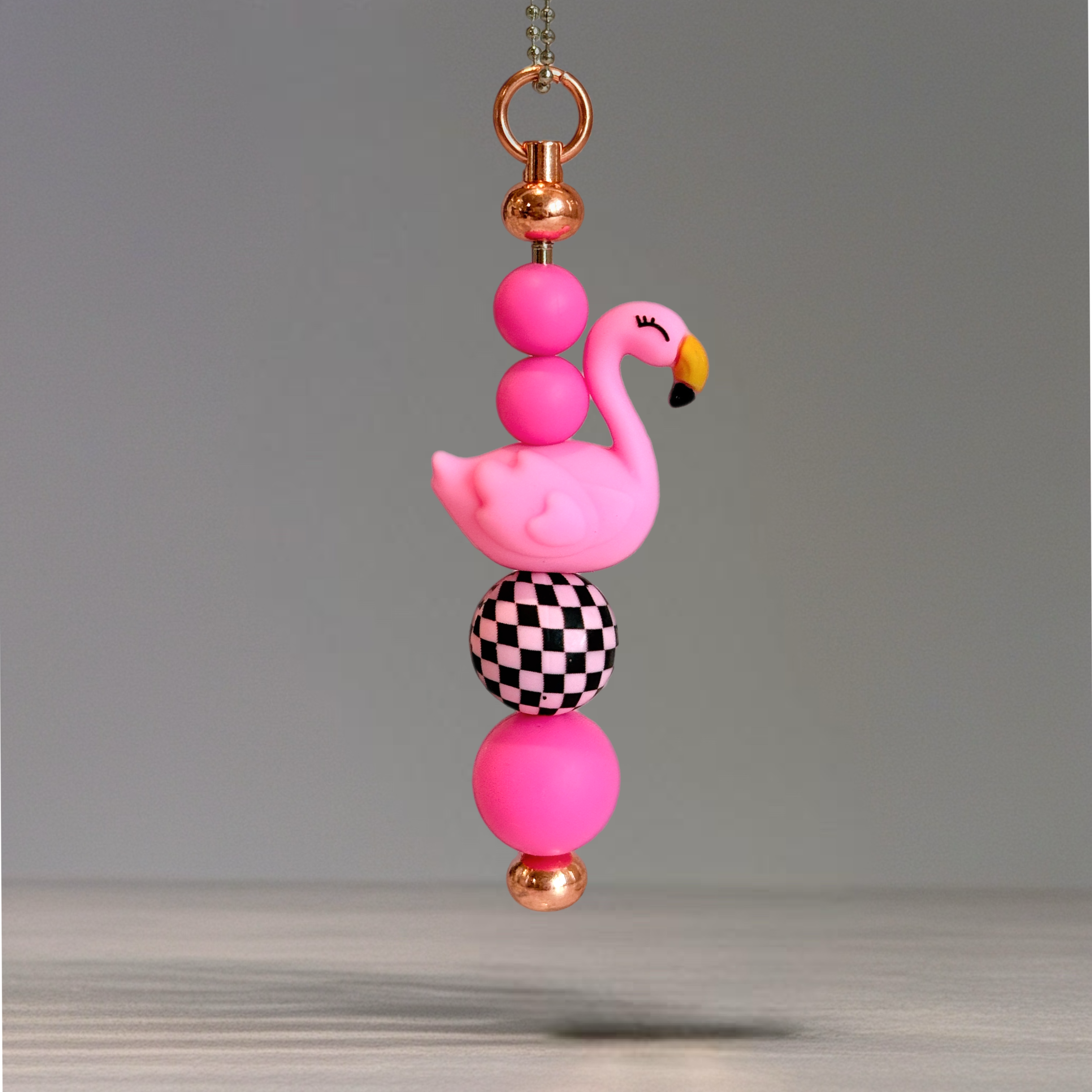 Flamingo Bar Charm - Tumbler Handle Charm