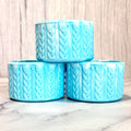 Powder Blue Shimmer Remix MACRAME  Boot