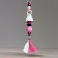 Pink Ghost Bar Charm - Tumbler Handle Charm